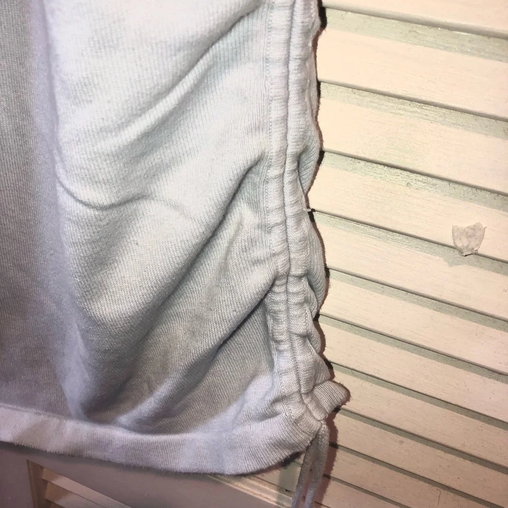 Nautica shorts Gap sleeveless cinched blouse both baby blue and both XL